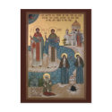 Martyrs and Fools for Christ Prayer Card postcards by bugbrain Martyrs and Fools for Christ Prayer Card postcards
