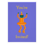 Martzkin Girl's Halloween Party Invitation invitations