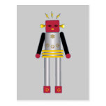 Martzkins Boy Robot Postcard © 2012 M. Martz postcards