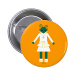 Martzkins In Outer Space Button © 2012 M. Martz buttons