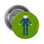 Martzkins In Outer Space Button © 2012 M. Martz buttons