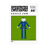 Martzkins In Outer Space Postage © 2012 M. Martz stamps