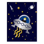 Martzkins In Outer Space Postcard © 2012 M. Martz postcards