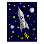 Martzkins In Outer Space Postcard © 2012 M. Martz postcards