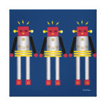 Martzkins In Outer Space Robots Canvas canvas prints