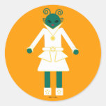 Martzkins In Outer Space Stickers © 2012 M. Martz stickers