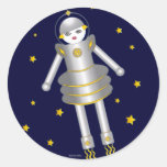 Martzkins In Outer Space Stickers © 2012 M. Martz stickers