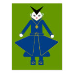 Martzkins Venusian Girl Postcard © 2012 M. Martz postcards