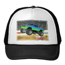 Marvelous Monster Truck in the Arena Hats