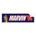 Marvin/RonPaul Bumper Sticker bumper stickers by dkilmer Marvin/RonPaul Bumper Sticker bumper stickers