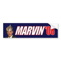 Marvin/RonPaul Bumper Sticker bumper stickers