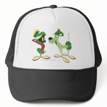 Marvin the Martian and K-9 2 Trucker Hat