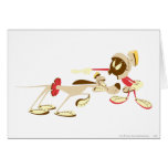 Marvin the Martian and K-9 4 Greeting Cards