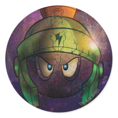Marvin the Martian Battle Hardened stickers