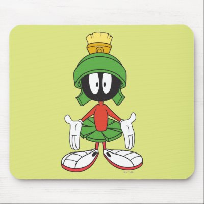 Marvin the Martian Confused mouse pads