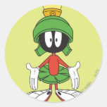 Marvin the Martian Confused Sticker