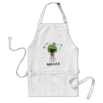 Marvin the Martian Spaced Aprons