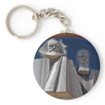 Marx and Engels Key Chains