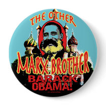 Marx Brother anti Obama Shirt buttons by NobamaAntiObama Marx Brother anti Obama Shirt buttons