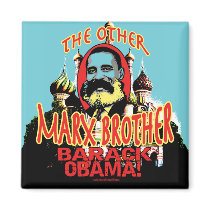 Marx Brother anti Obama Shirt magnets by NobamaAntiObama Marx Brother anti Obama Shirt magnets