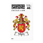 Marx Family Crest postage