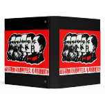 Marx Lenin Mao Zedong Binders