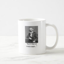 Marx Smartphone Apps Tee Coffee Mugs