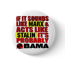 Marx, Stalin? Obama! Pin