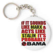 Marx, Stalin? Obama! Keychain