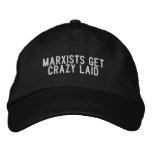 marxists get crazy laid embroidered hats