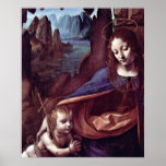 Mary and Christ by Leonardo da Vinci Print