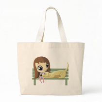 Mary and Crouton the Dog bags