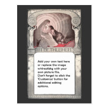 Mary and Infant Jesus Post Card