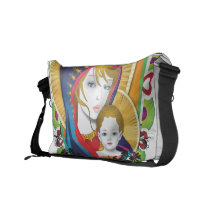 Mary and Jesus messenger bags