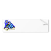 Mary and Joseph Christian artwork Bumper Stickers