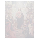 Mary And Saints: St. Catherine St. Margaret St. Jo Customized Letterhead