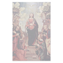 Mary And Saints: St. Catherine St. Margaret St. Jo Customized Stationery