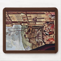 Mary And St. Elizabeth St. Nicholas And St. Anthon Mouse Pad