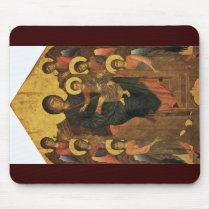 Mary And The Angels Of San Francesco In Pisa Mouse Pads