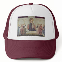 Mary And The Christ Child And Saints Mesh Hat