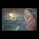 Mary and Yemaya Altar Poster posters by voodoomama Mary and Yemaya Altar Poster posters