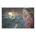 Mary and Yemaya Altar Poster posters by voodoomama Mary and Yemaya Altar Poster posters