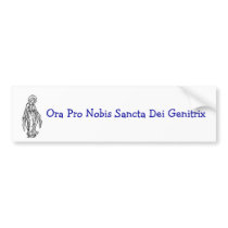 Mary Bumper sticker bumper stickers by ym_lizzo Mary Bumper sticker bumper stickers