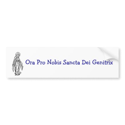 Mary Bumper sticker by ym_lizzo