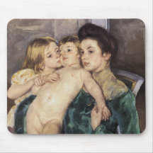 Mary Cassatt The Caress Mousepad