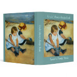 Mary Cassatt's Children on the Beach  (1884) binders