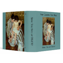 Mary Cassatt's The Child's Bath (circa 1892) binders