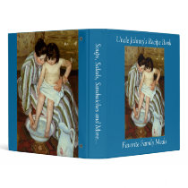 Mary Cassatt's The Child's Bath (circa 1892) binders