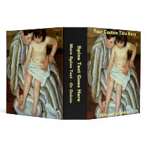 Mary Cassatt's The Child's Bath (circa 1892) binders