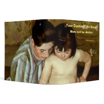 Mary Cassatt's The Child's Bath (circa 1892) binders